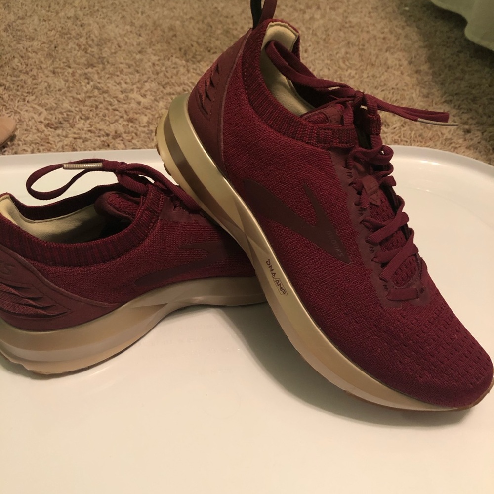 Brooks Sangria Colored Running Shoes